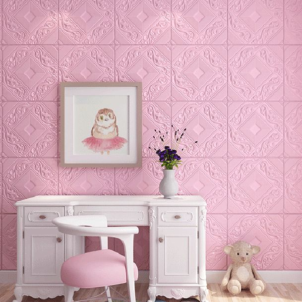 Avtoit | Modern Tin Backsplash Cover Three-Dimensional Printing Wall Ceiling Panel
