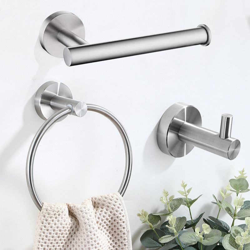 Avtoit | Stainless Steel Bathroom Set 3-piece Modern Style Simple Bathroom Accessories Set