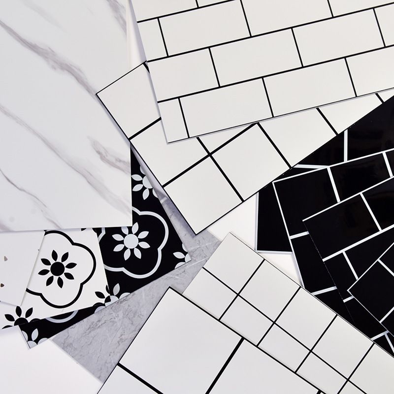 Avtoit | Single Tile Wallpaper Peel and Stick Wall Tile with Rectangular Shape