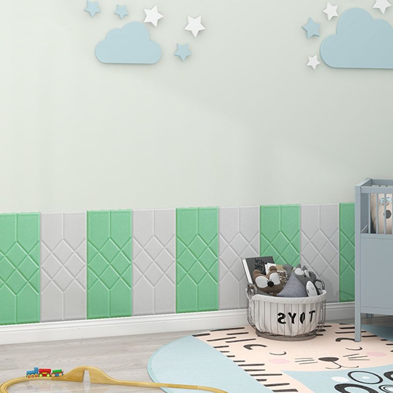 Avtoit | Modern PVC Cap Verflooring Smooth Wall Interior 3D Living Room Board Set of 2