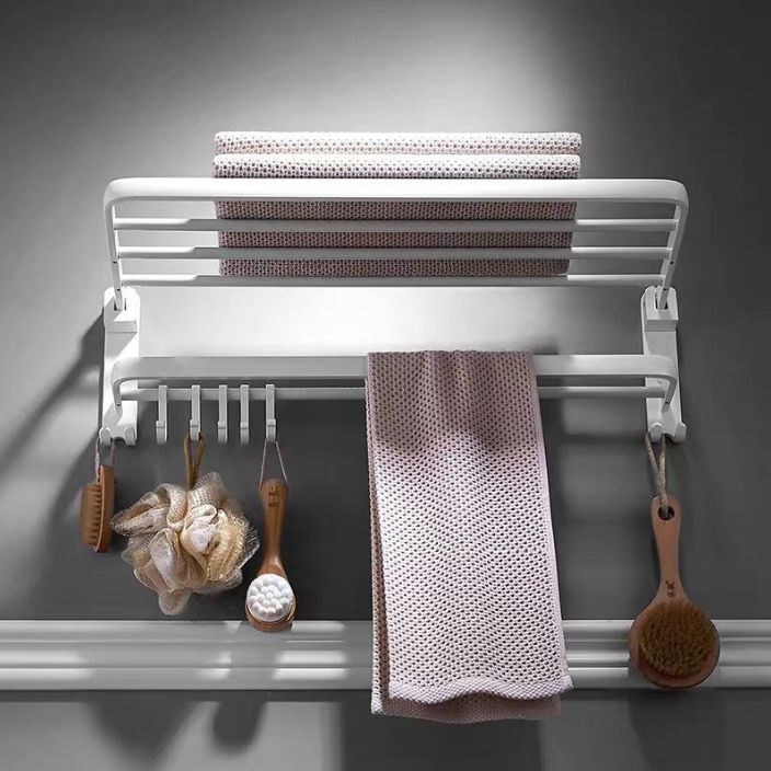 Avtoit | Aluminium Bathroom Accessories Set Modern White Bathroom Accessories Set