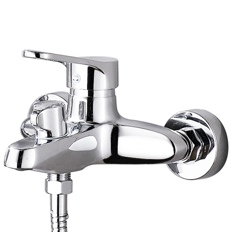 Avtoit | Tradition Fixed Bathtub Mixer Wall Mount Lever Handle Bathtub Mixer