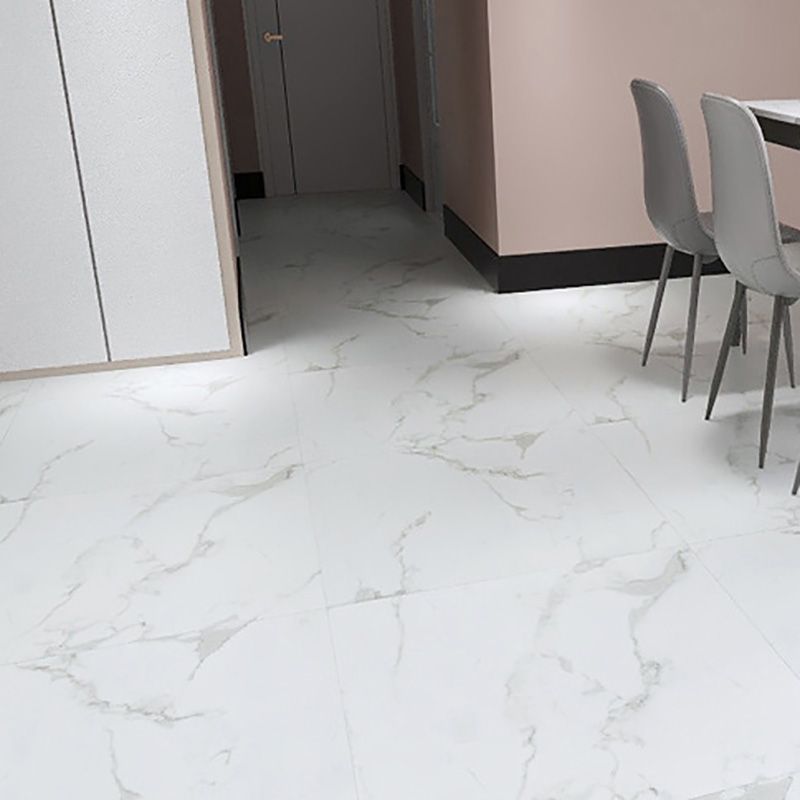 Avtoit | Modern Indoor Vinyl Flooring Marble Print Square PVC Vinyl Floor