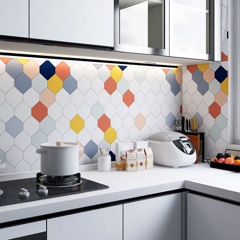 Avtoit | Modern Peel and Stick backsplash tiles plastic wallpaper for kitchen backsplash