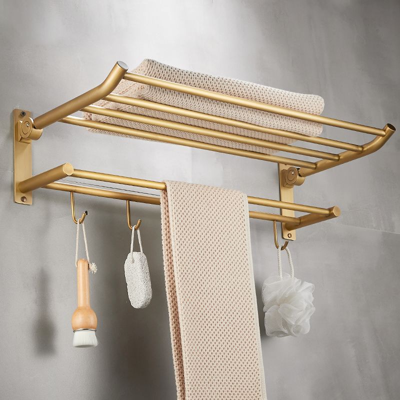 Avtoit | Modern Bathroom Accessory Set Paper Holder Bathroom Shelf Gold Bathroom Fittings Set