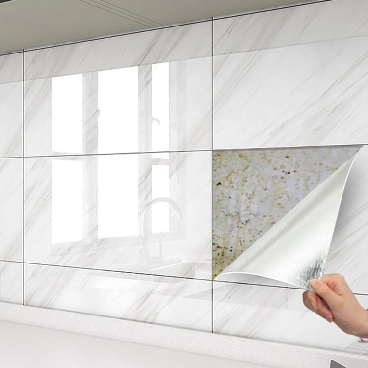 Avtoit | Individual Tiles Wallpaper PVC Stain Resistant Peel and Stick Tiles Wall Tile