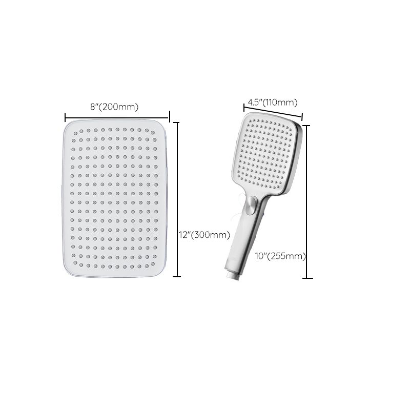 Avtoit | Contemporary Self-Cleaning Hand Shower 3 Spray Types Wall Mounted Hand Shower