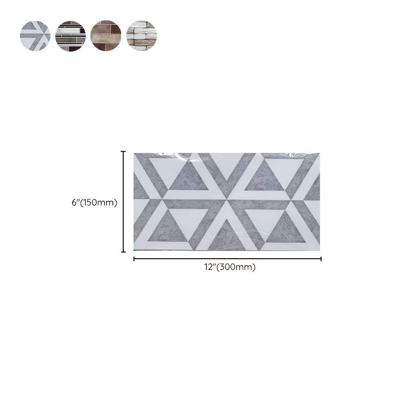 Avtoit | PVC Peel & Stick Tile Kitchen waterproof splash guard Peel and Stick Wall Tile Set of 18
