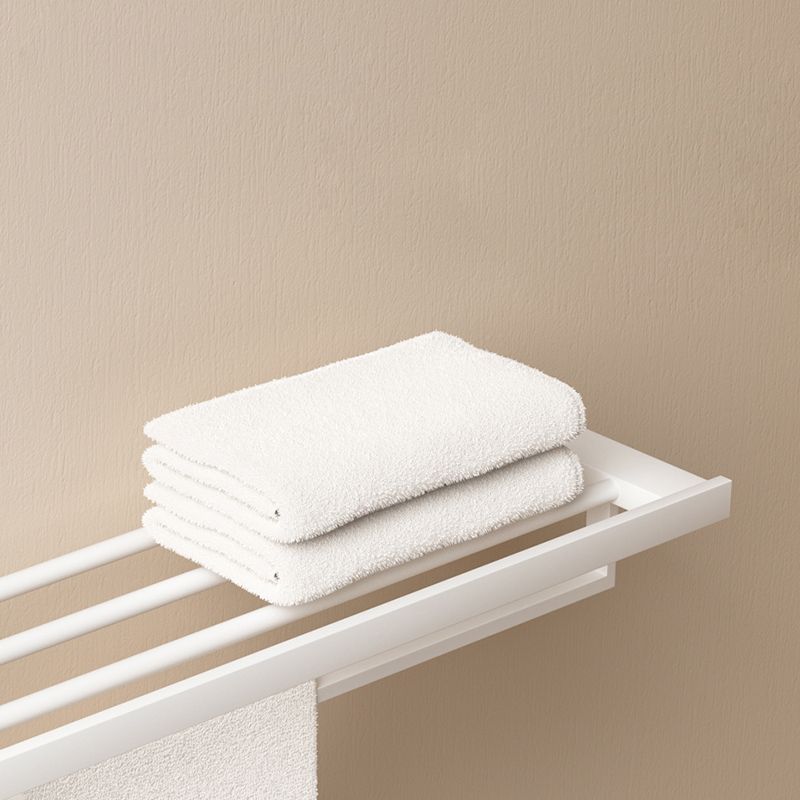 Avtoit | Modern White Bathroom Accessory Set Stainless Steel Bath Hardware Set