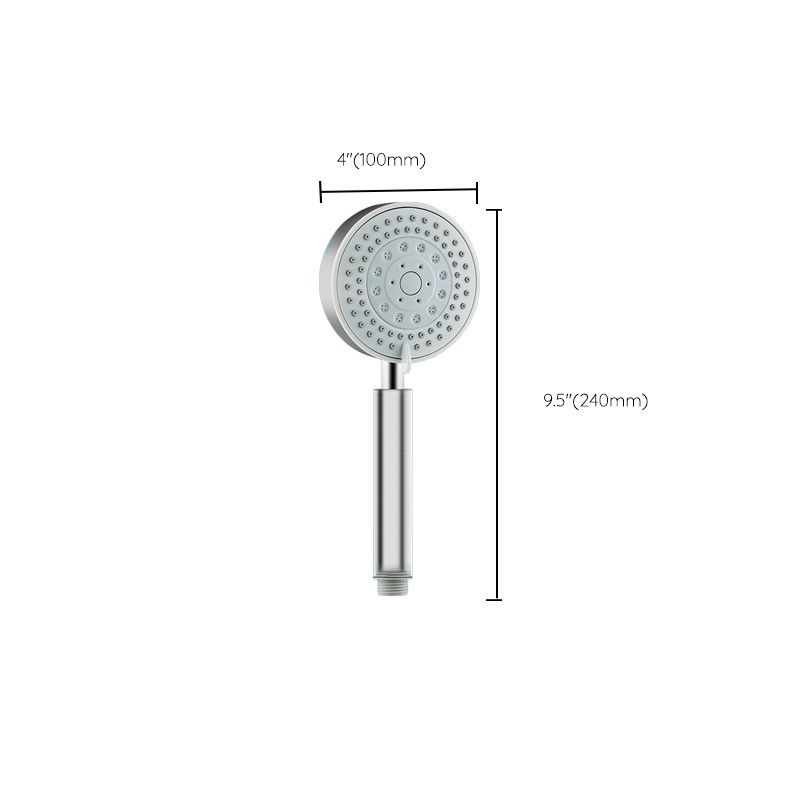 Avtoit | Round self-cleaning hand shower adjustable spray pattern stainless steel hand shower