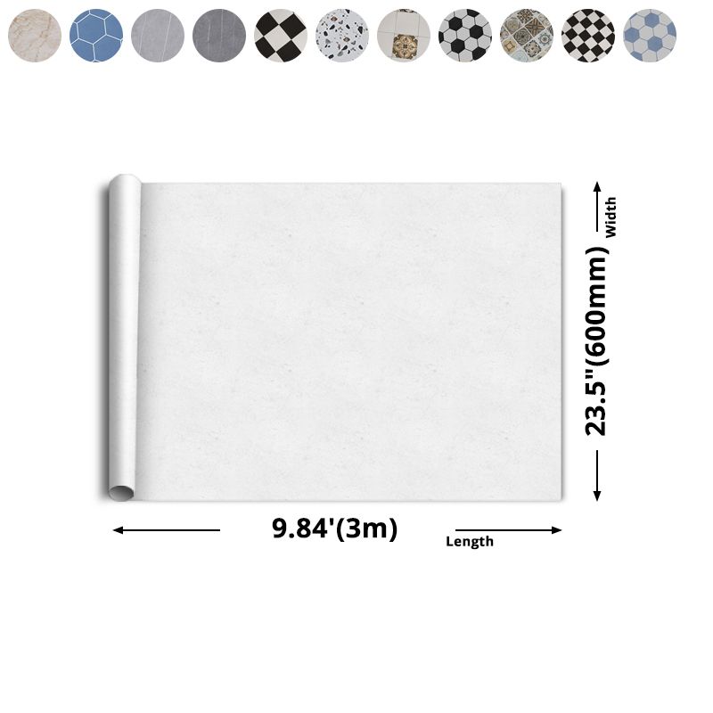 Avtoit | Modern PVC flooring Peel and Stick porcelain tile look vinyl plank flooring