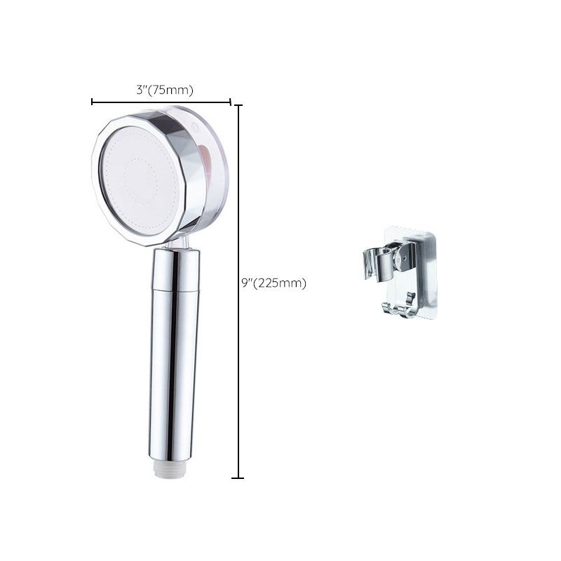 Avtoit | Contemporary Shower Head Combination Handheld Shower Plastic Wall Mounted Silver Shower Head