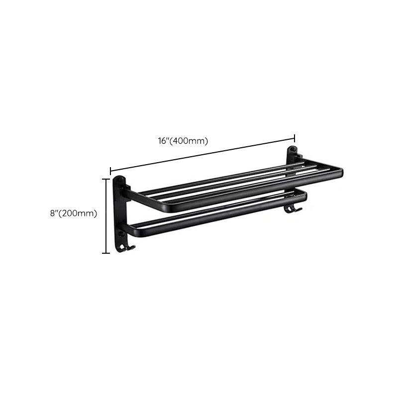 Avtoit | Modern Bathroom Accessories Set Towel Holder Black Soap Dish Bath Accessories Set