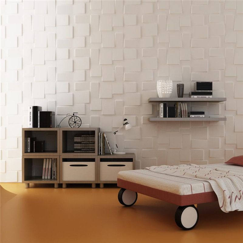 Avtoit | Modern square wall covering Peel and Stick geometric pattern wall covering