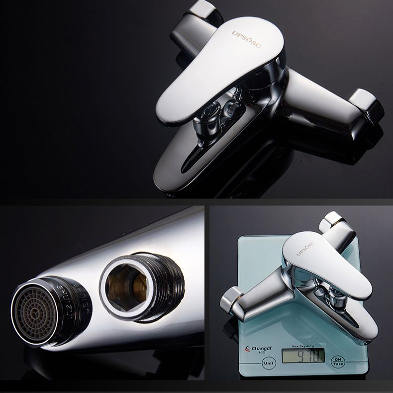 Avtoit | Tradition Fixed Bathtub Mixer Wall Mount Lever Handle Bathtub Mixer