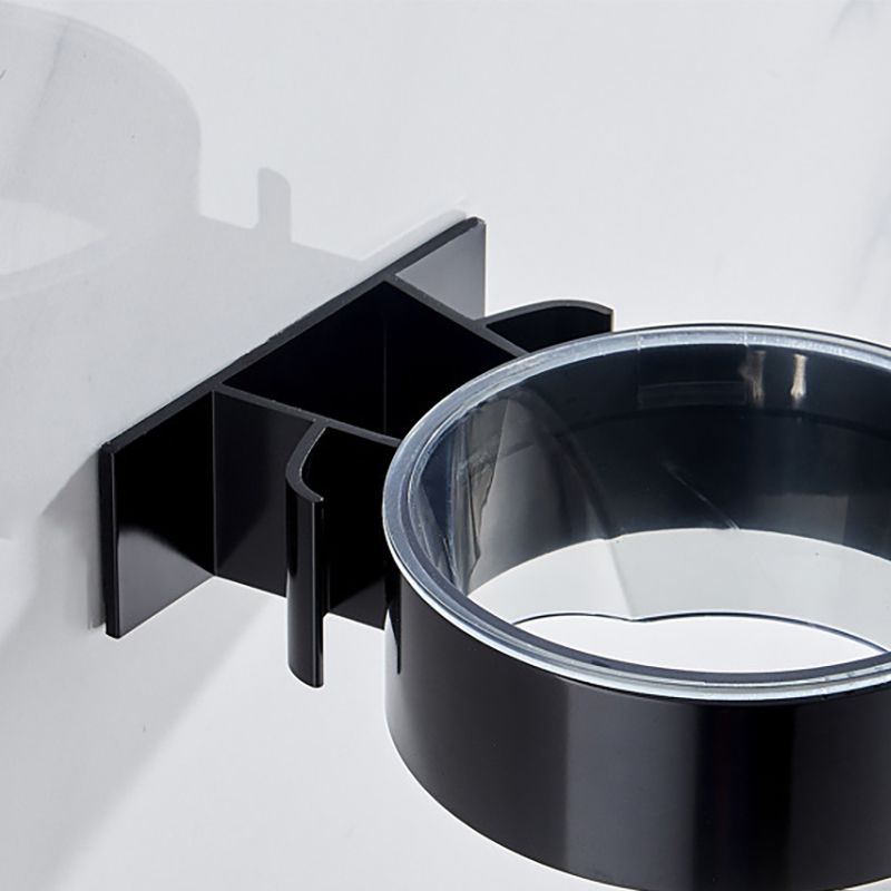 Avtoit | Modern Bathroom Accessories Set Towel Holder Black Soap Dish Bath Accessories Set