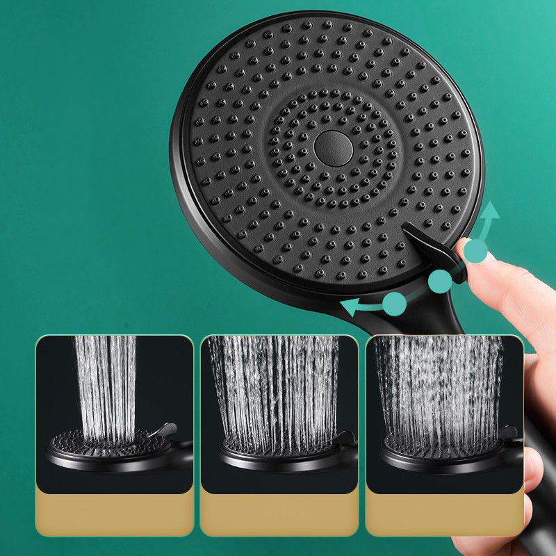 Avtoit | Round Shower Head Plastic Handheld Shower with Adjustable Spray Pattern