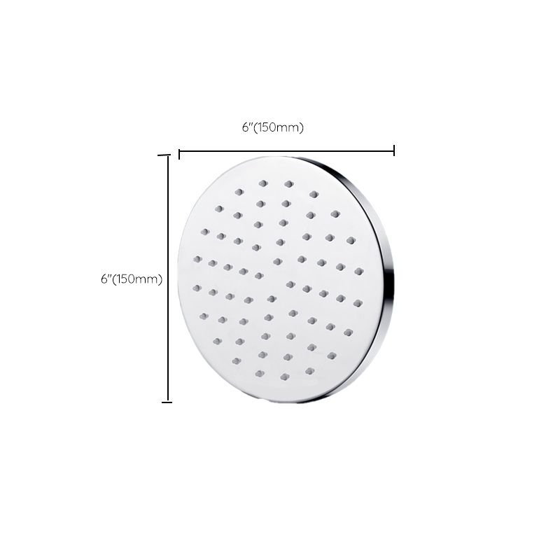 Avtoit | Metal Shower Head Combo Contemporary Round Fixed Shower Head for the Bathroom