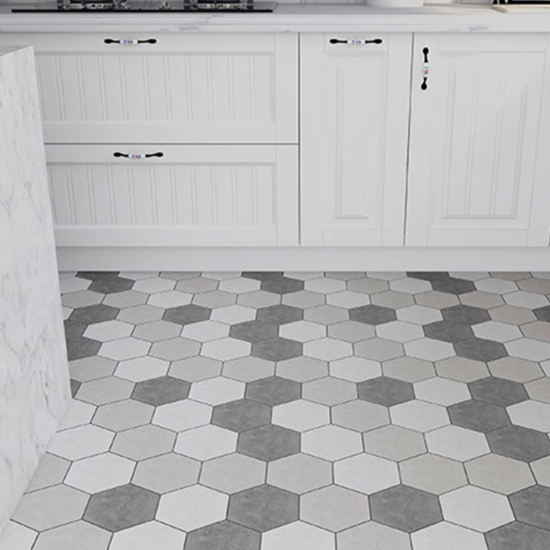 Avtoit | Modern PVC Flooring Peel and Stick Geometric Printed Vinyl Floor Planks