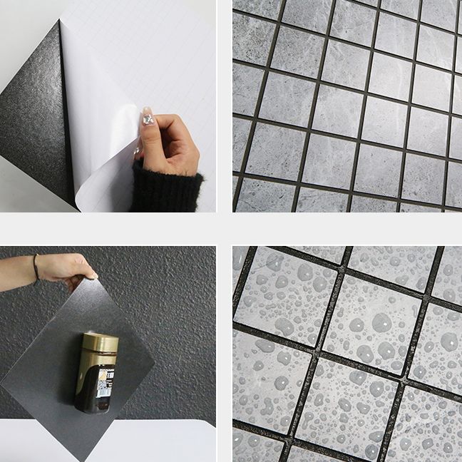 Avtoit | Mosaic Tile Peel and Stick Tile PVC 3D Kitchen Backsplash Peel and Stick Wall Tile