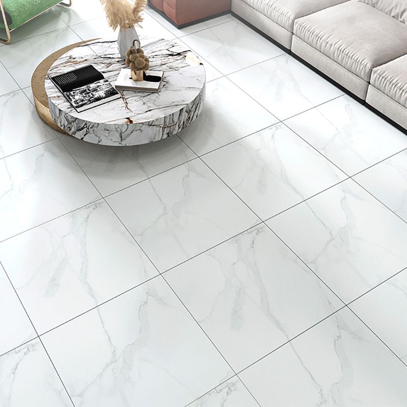 Avtoit | Home Vinyl flooring Peel and Stick Marble look square PVC floor coverings for the living room
