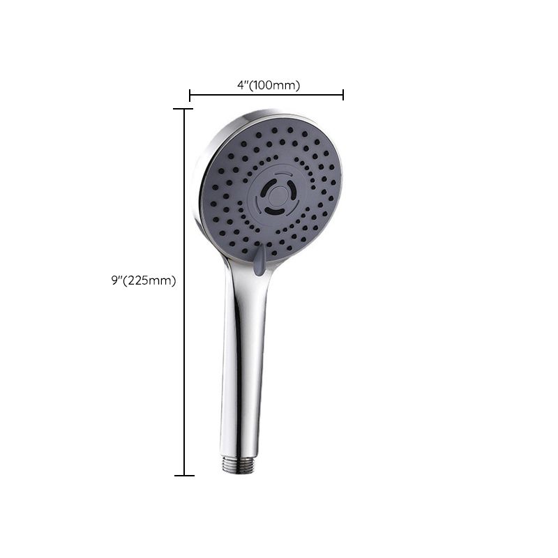 Avtoit | Modern Plastic Shower Head Round Handheld Shower Head with Adjustable Water Flow