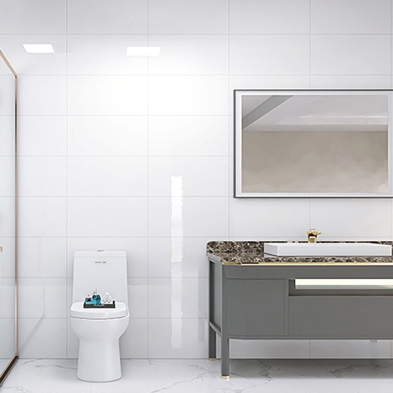 Avtoit | Contemporary Style Wallpaper Single Panel Bathroom Wallpaper with Rectangular Shape