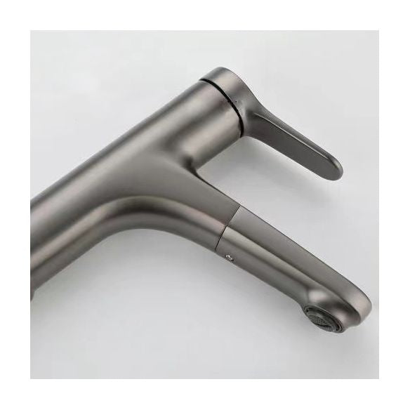 Avtoit | Modern Vessel Faucet Brass Lever Handle Swivel Spout Bathroom Vessel Faucet