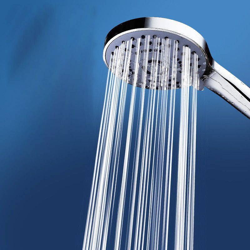 Avtoit | Modern Plastic Shower Head Round Handheld Shower Head with Adjustable Water Flow