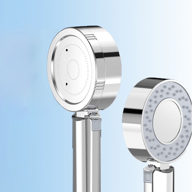 Avtoit | Metal Shower Heads Round Handheld Adjustable Shower Heads with Self-Cleaning