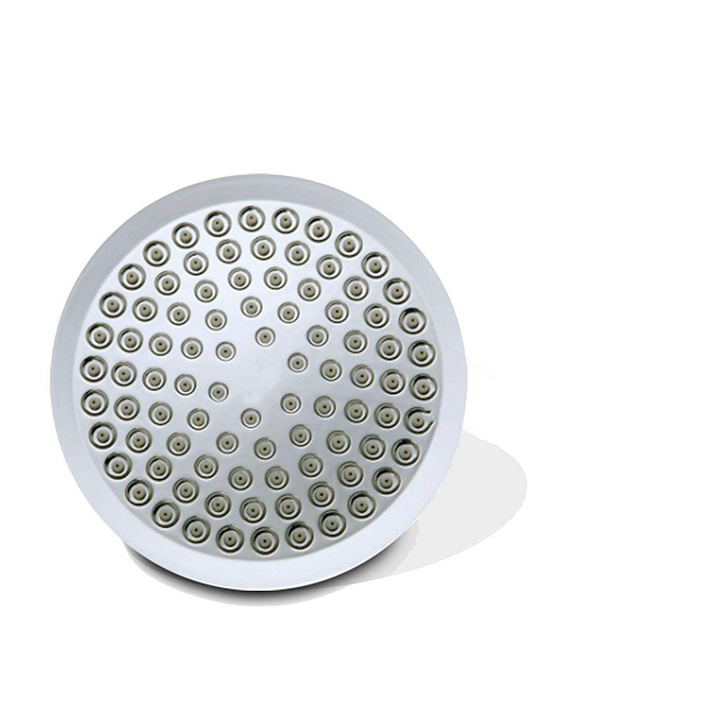 Avtoit | Contemporary Fixed Shower Head Round Metal Spray Head in Silver