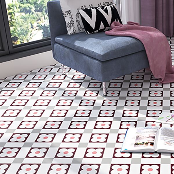 Avtoit | Multi-Tonal Style Vinyl Plank Flooring Peel and Stick Porcelain Tile Look PVC Flooring