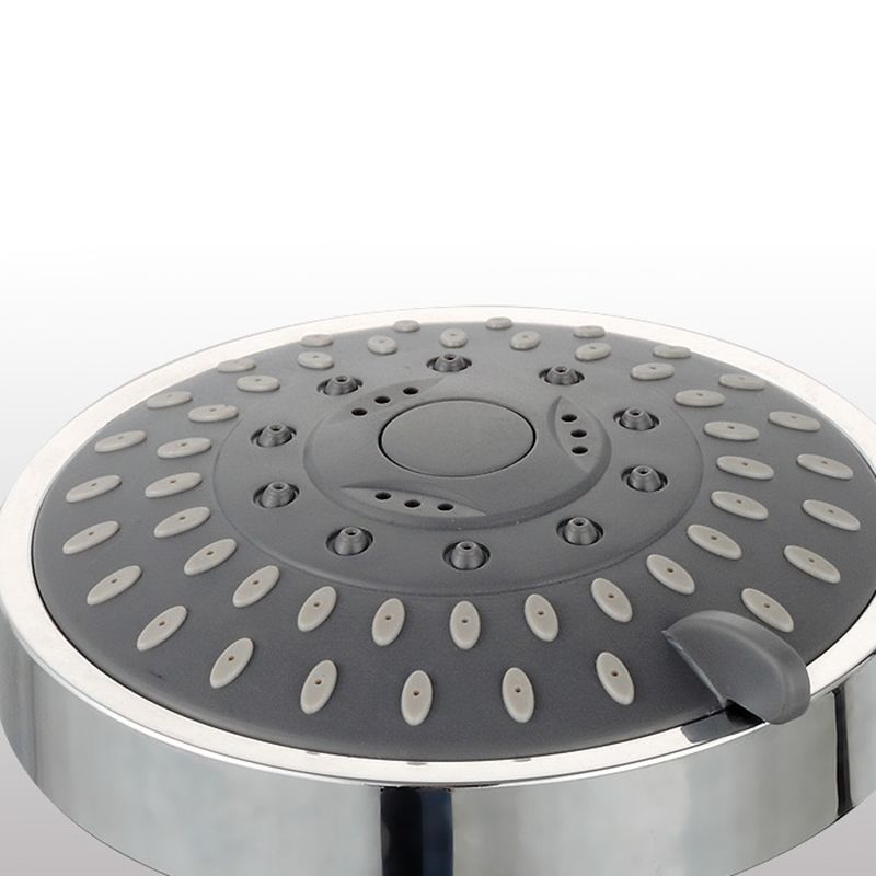 Avtoit | Silver Round Fixed Shower Head Modern Style Wall Mount Shower Head
