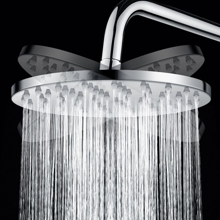 Avtoit | Metal Shower Head Combo Contemporary Round Fixed Shower Head for the Bathroom