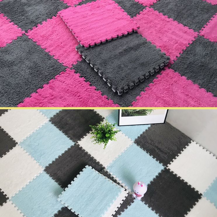 Avtoit | Color-fade-resistant carpet tile Solid color interlocking carpet tile