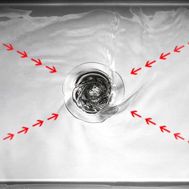 Avtoit | Contemporary Style Kitchen Sink Stainless Steel Colorfast Built-in Sink