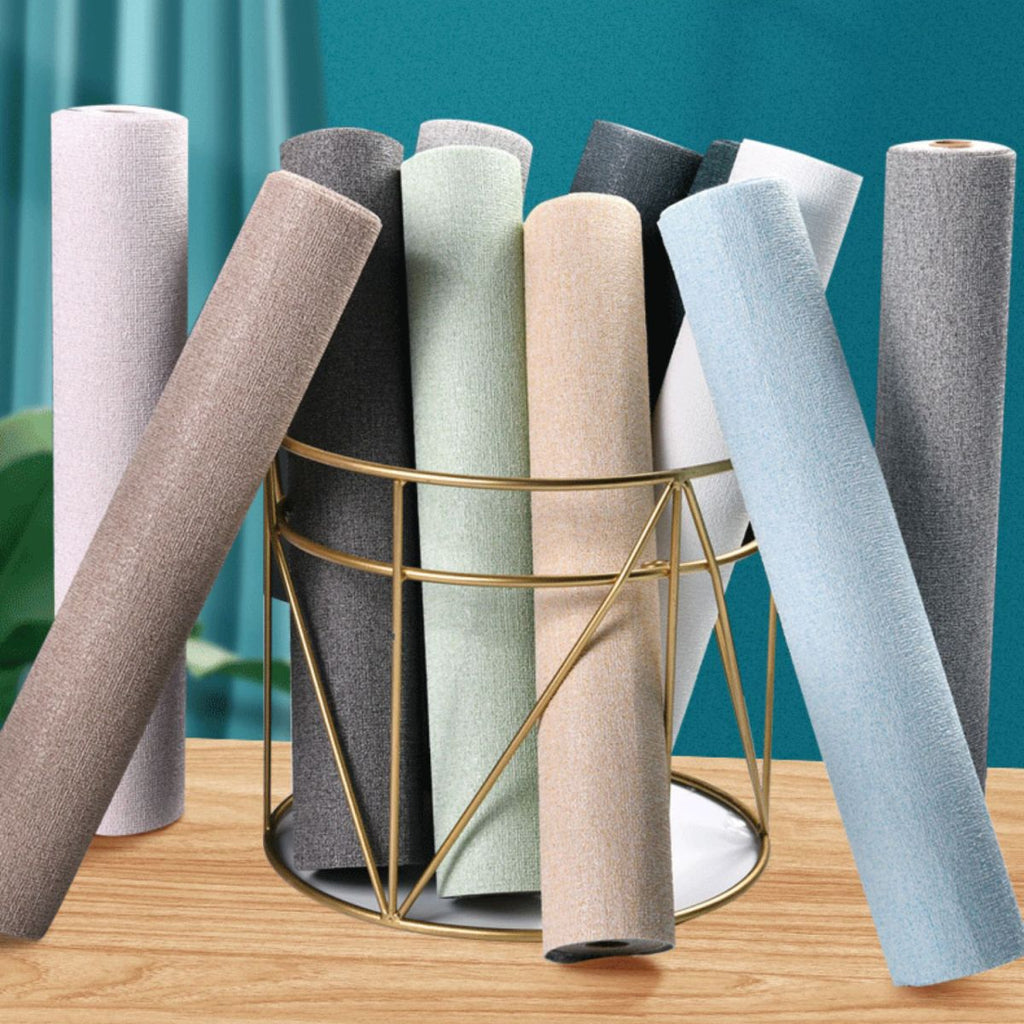 Avtoit | Modern Tin Back Wall Cladding Texture Linen Roll Wall Ceiling Panel