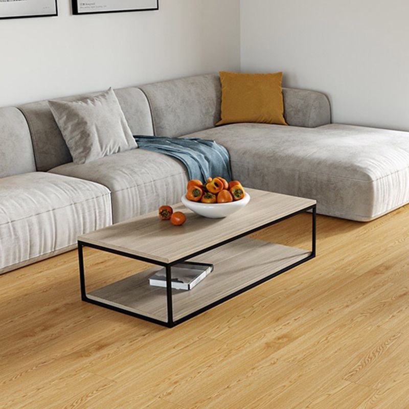 Avtoit | Peel and Stick PVC Flooring Smooth Wood Look Effect Slip Resistant Vinyl Floors