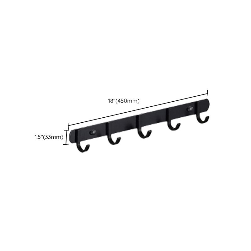 Avtoit | Modern Bathroom Accessories Black Paper Holder Bathroom Shelf Bathroom Accessory Set