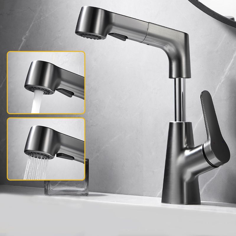 Avtoit | 1-Handle Brushed Nickel Widespread Faucet Single Hole Bathroom Vessel Faucet with Brass