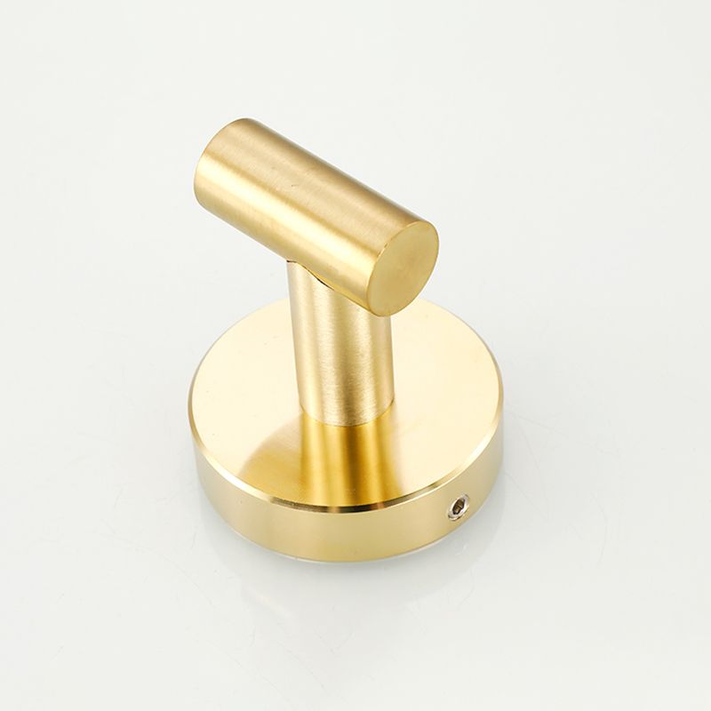 Avtoit | Modern Bathroom Accessory Set Metal Coat Hooks in Polished Chrome/Gold