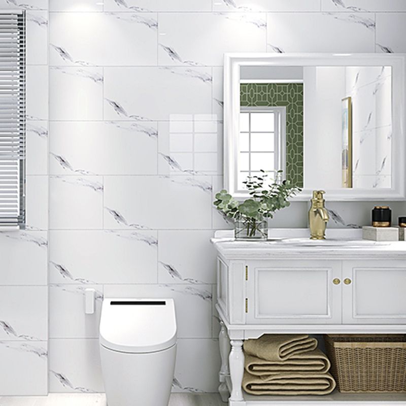 Avtoit | Contemporary Style Wallpaper Single Panel Bathroom Wallpaper with Rectangular Shape