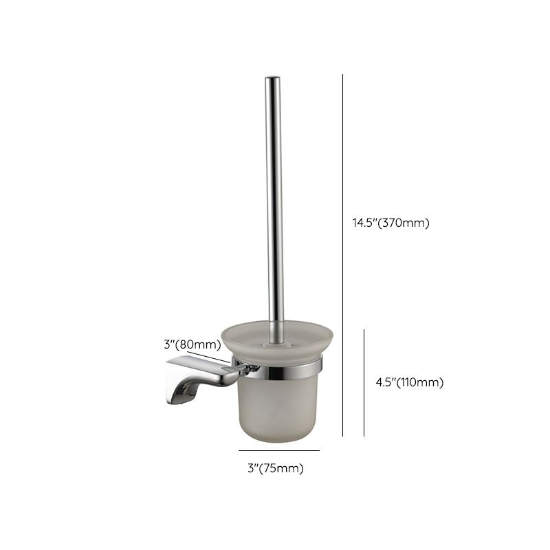 Avtoit | Modern Bathroom Hardware Paper Holder Bathroom Shelf Silver Bathroom Accessory Set