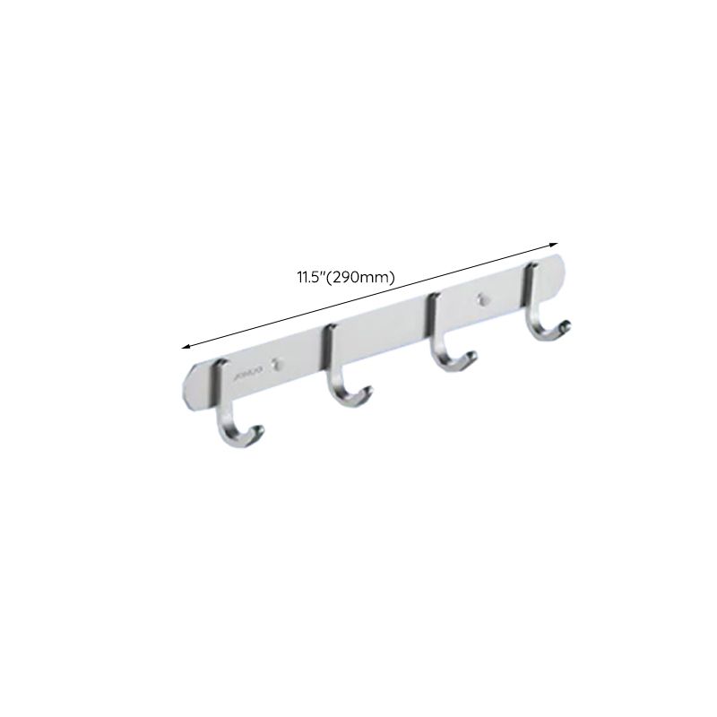 Avtoit | Contemporary bathroom accessory set made of aluminum with towel holder/bath shelf