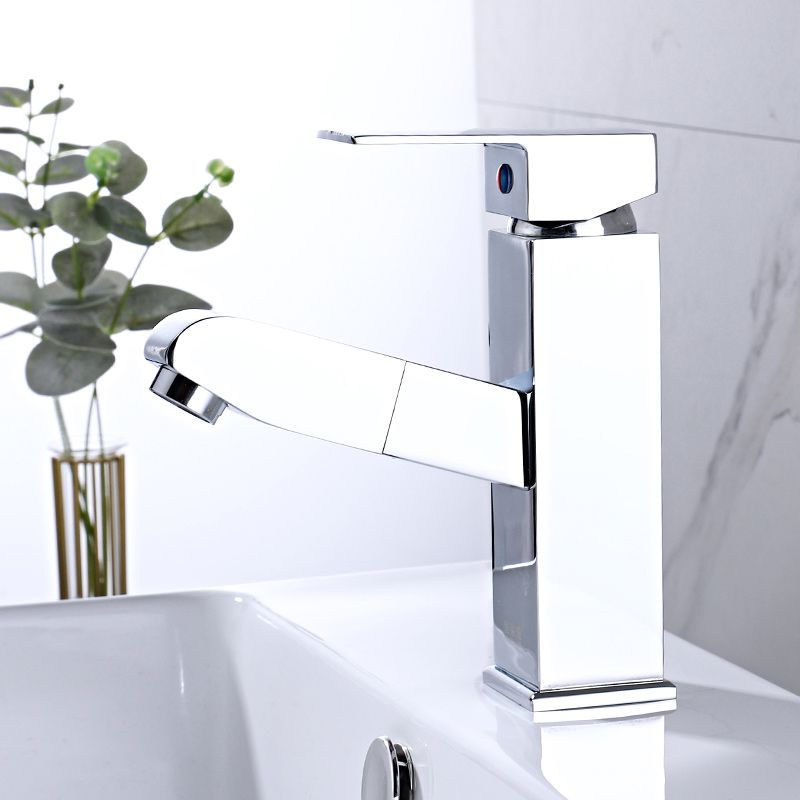 Avtoit | Modern Pull-Out Single-Handle Faucet Bathroom Sink Faucet
