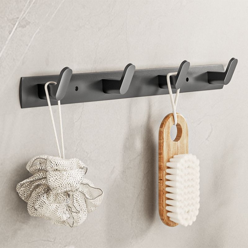 Avtoit | Modern bathroom accessory set Bathroom shelf Towel bar gray bathroom accessory set