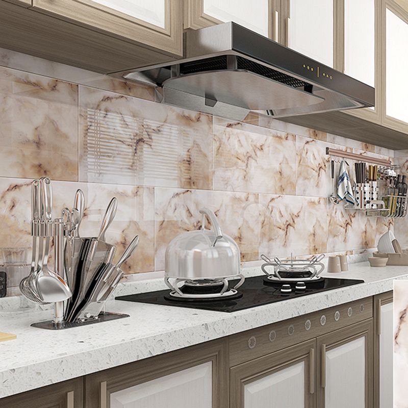 Avtoit | Modern Style Wallpaper Kitchen Peel and Stick Single Tile Backsplash