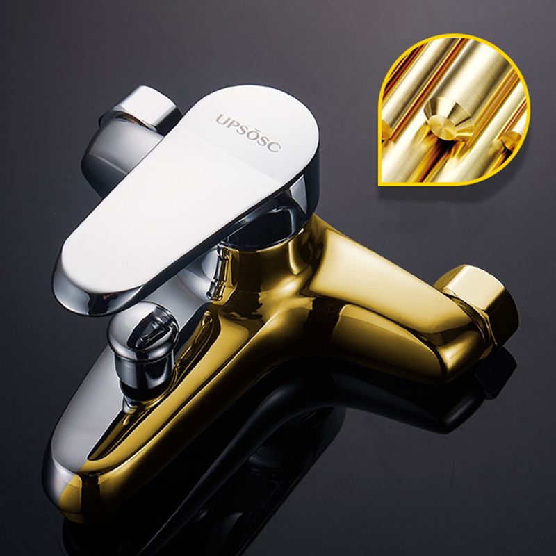 Avtoit | Tradition Fixed Bathtub Mixer Wall Mount Lever Handle Bathtub Mixer