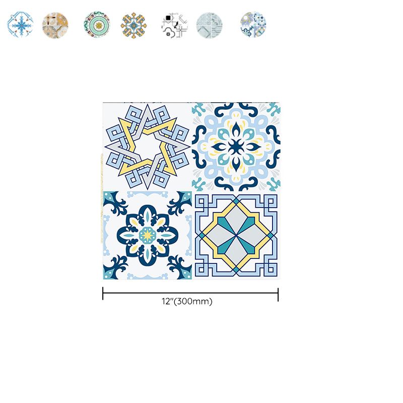 Avtoit | Mosaic Tile Wallpaper Contemporary Plastic Wallpaper with Square Shape