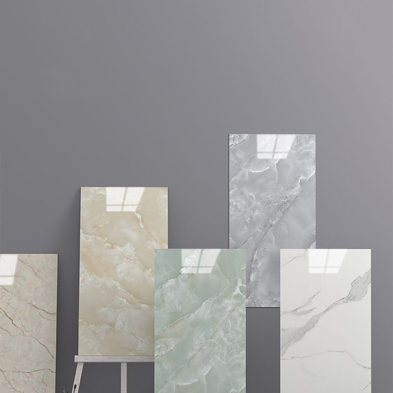 Avtoit | 12" x 24" Marbling Single Panel Waterproof Splashback Wall Tile for Bathroom